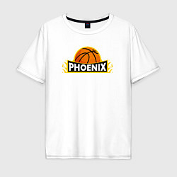 Мужская футболка оверсайз Phoenix NBA