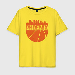 Мужская футболка оверсайз Phoenix basketball