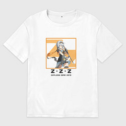 Мужская футболка оверсайз Солдат 0 Энби - Zenless Zone Zero