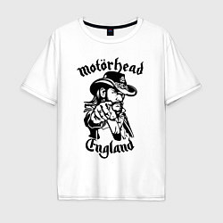 Мужская футболка оверсайз Motorhead - Лемми