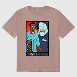 Мужская футболка оверсайз Ghostbusters - Winston and the sandman