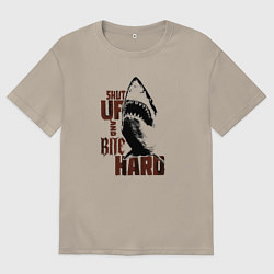 Мужская футболка оверсайз Shark threshold