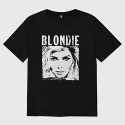 Футболка оверсайз мужская Blondie, цвет: черный