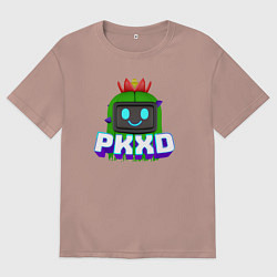 Мужская футболка оверсайз Кактус из игры PK XD