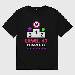 Мужская футболка оверсайз 43 уровень пройден