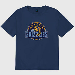 Мужская футболка оверсайз Memphis Grizzlies - NBA
