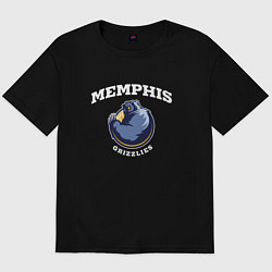 Мужская футболка оверсайз Grizzlies