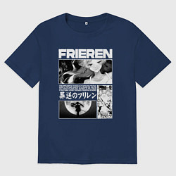 Мужская футболка оверсайз Sou sou no frieren