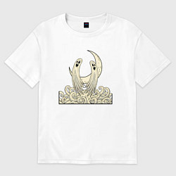 Мужская футболка оверсайз Два духа под луной