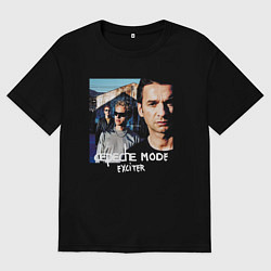 Футболка оверсайз мужская Depeche Mode Exciter Tour, цвет: черный
