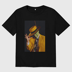 Мужская футболка оверсайз Маска - Джим Керри