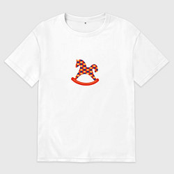 Футболка оверсайз мужская Воспоминания о детстве, цвет: белый