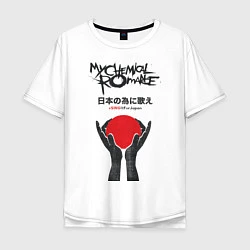 Мужская футболка оверсайз My Chemical Romance: Japan