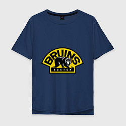 Мужская футболка оверсайз HC Boston Bruins Label