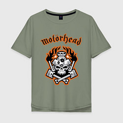 Мужская футболка оверсайз Motorhead