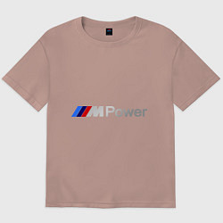 Мужская футболка оверсайз BMW M Power