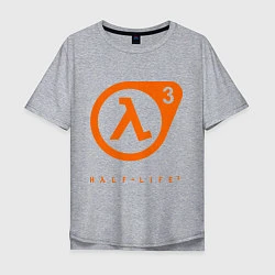 Мужская футболка оверсайз Half-Life 3