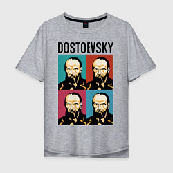 Мужская футболка оверсайз Dostoevsky