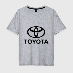 Мужская футболка оверсайз Toyota Logo