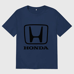 Мужская футболка оверсайз Honda logo