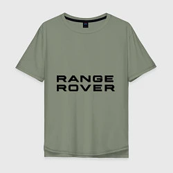 Мужская футболка оверсайз Range Rover