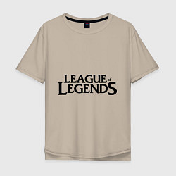 Мужская футболка оверсайз League of legends