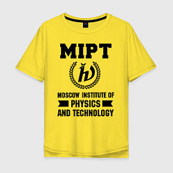 Мужская футболка оверсайз MIPT Institute