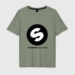 Мужская футболка оверсайз Spinnin records