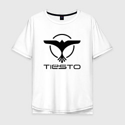 Футболка оверсайз мужская Tiesto, цвет: белый