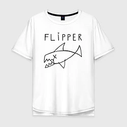 Мужская футболка оверсайз Flipper