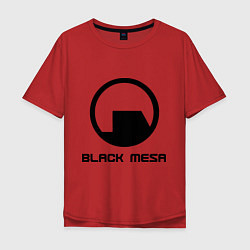 Мужская футболка оверсайз Black Mesa: Logo
