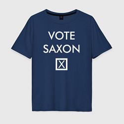 Мужская футболка оверсайз Vote Saxon