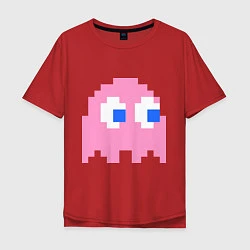 Мужская футболка оверсайз Pac-Man: Pinky
