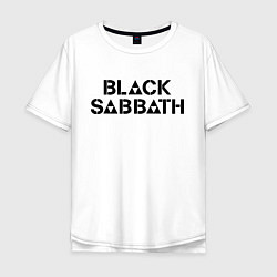 Мужская футболка оверсайз Black Sabbath