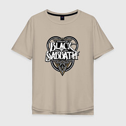 Мужская футболка оверсайз Black Sabbath