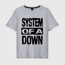 Мужская футболка оверсайз System Of A Down