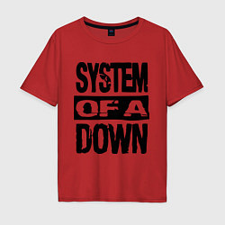 Мужская футболка оверсайз System Of A Down