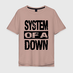 Мужская футболка оверсайз System Of A Down