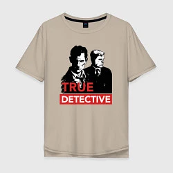 Мужская футболка оверсайз True Detective