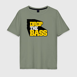 Мужская футболка оверсайз DROP THE BASS Old School