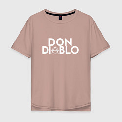 Мужская футболка оверсайз Don Diablo