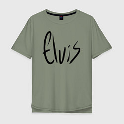Мужская футболка оверсайз Elvis