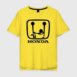 Мужская футболка оверсайз Honda Logo Sexy