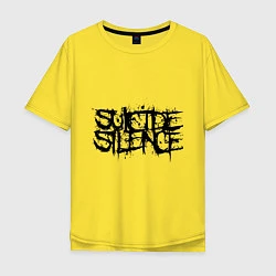 Мужская футболка оверсайз Suicide Silence: Venom