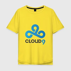 Мужская футболка оверсайз Cloud9