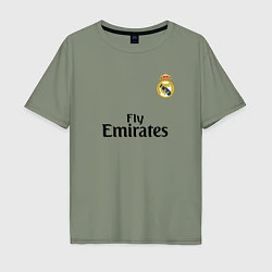 Мужская футболка оверсайз Real Madrid: Fly Emirates