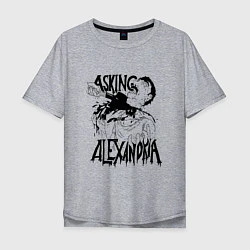Мужская футболка оверсайз Asking Alexandria Devil