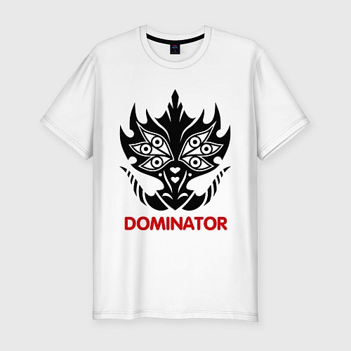 Мужская slim-футболка Orc Mage - Dominator / Белый – фото 1