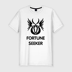 Мужская slim-футболка Dwarf Fighter - Fortune Seeker