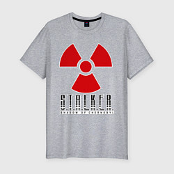 Футболка slim-fit STALKER: Shadow of Chernobyl, цвет: меланж